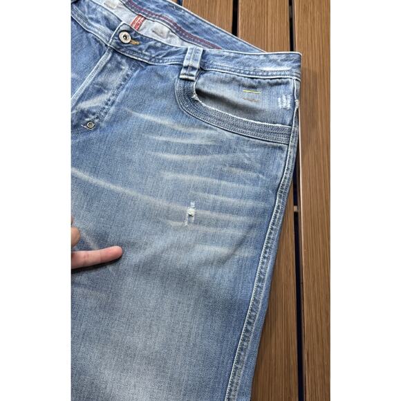 Diesel Industry Denim Jeans Straight Fit Men's Size 38x32 MADE IN ITALY - Picture 11 of 16